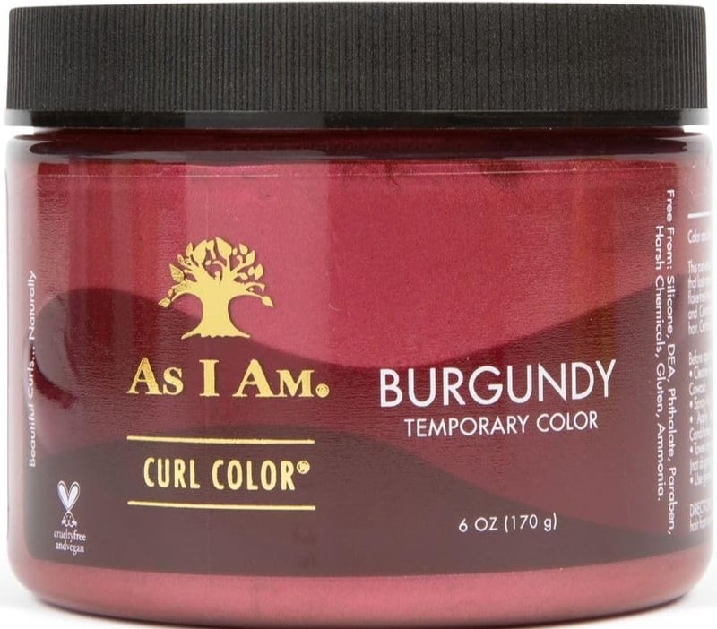 Curl Color Burgundy Temporary Color 6oz